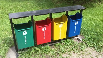 Практика раздельного сбора мусора в школах