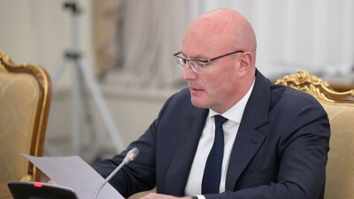 Вице-премьер РФ Дмитрий Чернышенко на совещании в правительстве РФ