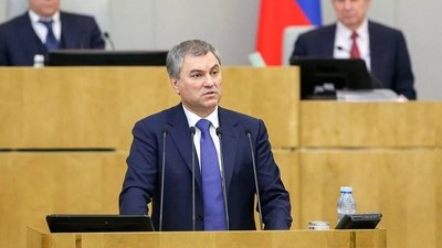 Председатель Госдумы Рф Вячеслав Володин