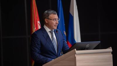 Министр науки и высшего образования Валерий Фальков на выездном совещании в СПбГМТУ
