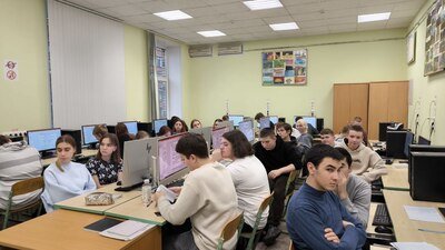 Студенты Московского колледжа архитектуры и строительства