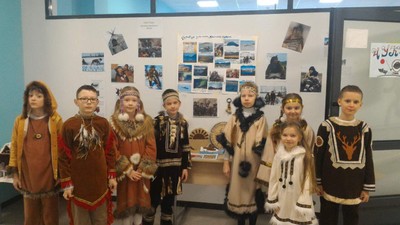 Ученики школы №1788 презентовали быт и культуру более 190 народностей России